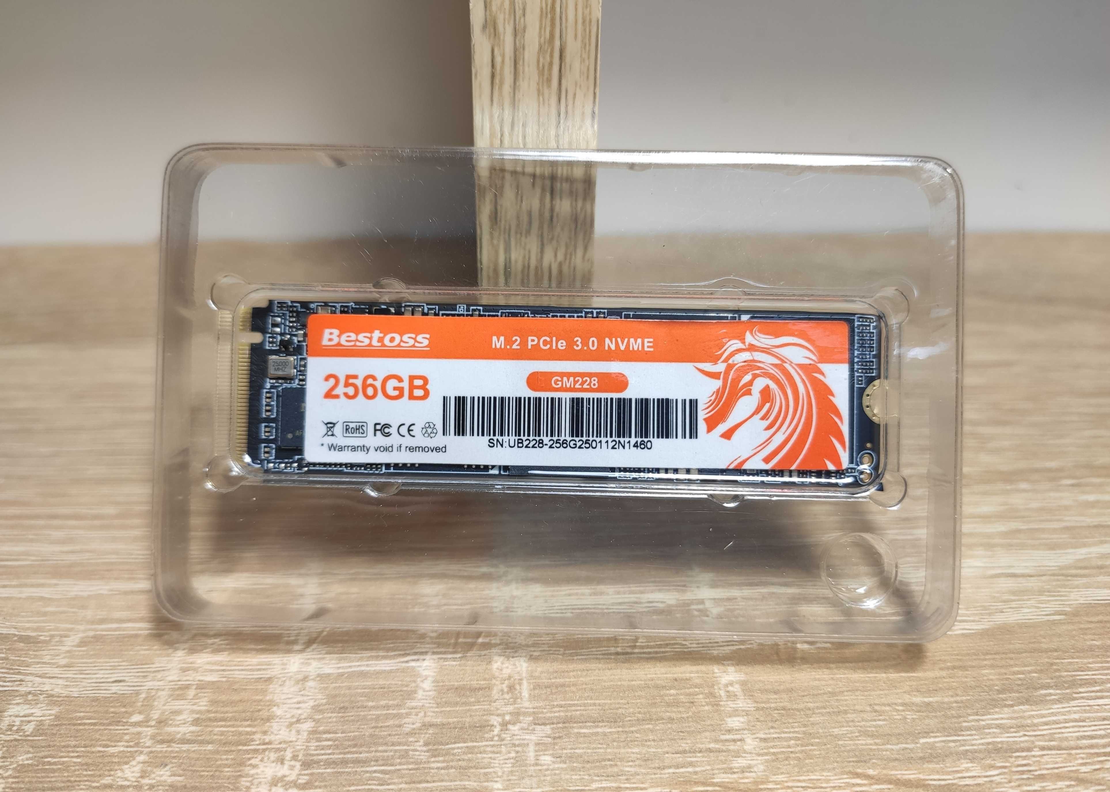1шт. nvme ssd 256gb робочі 3500мб/с