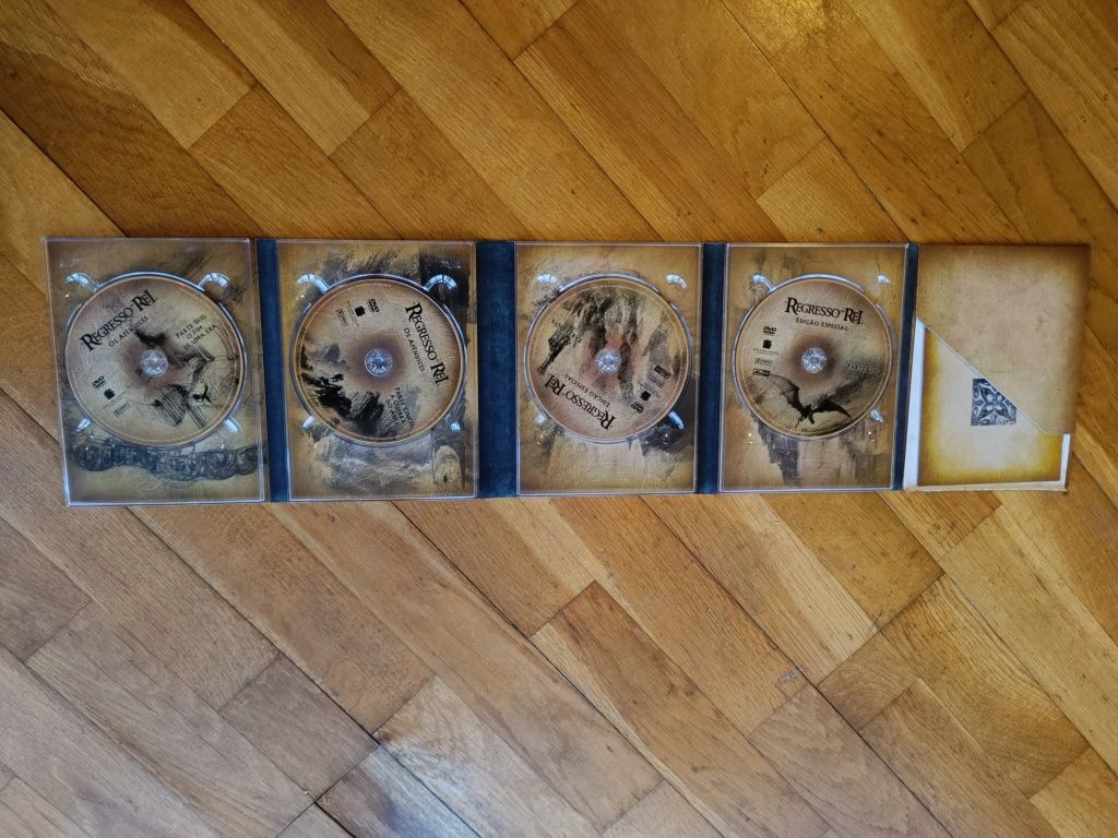 DVD Senhor dos Aneis trilogia