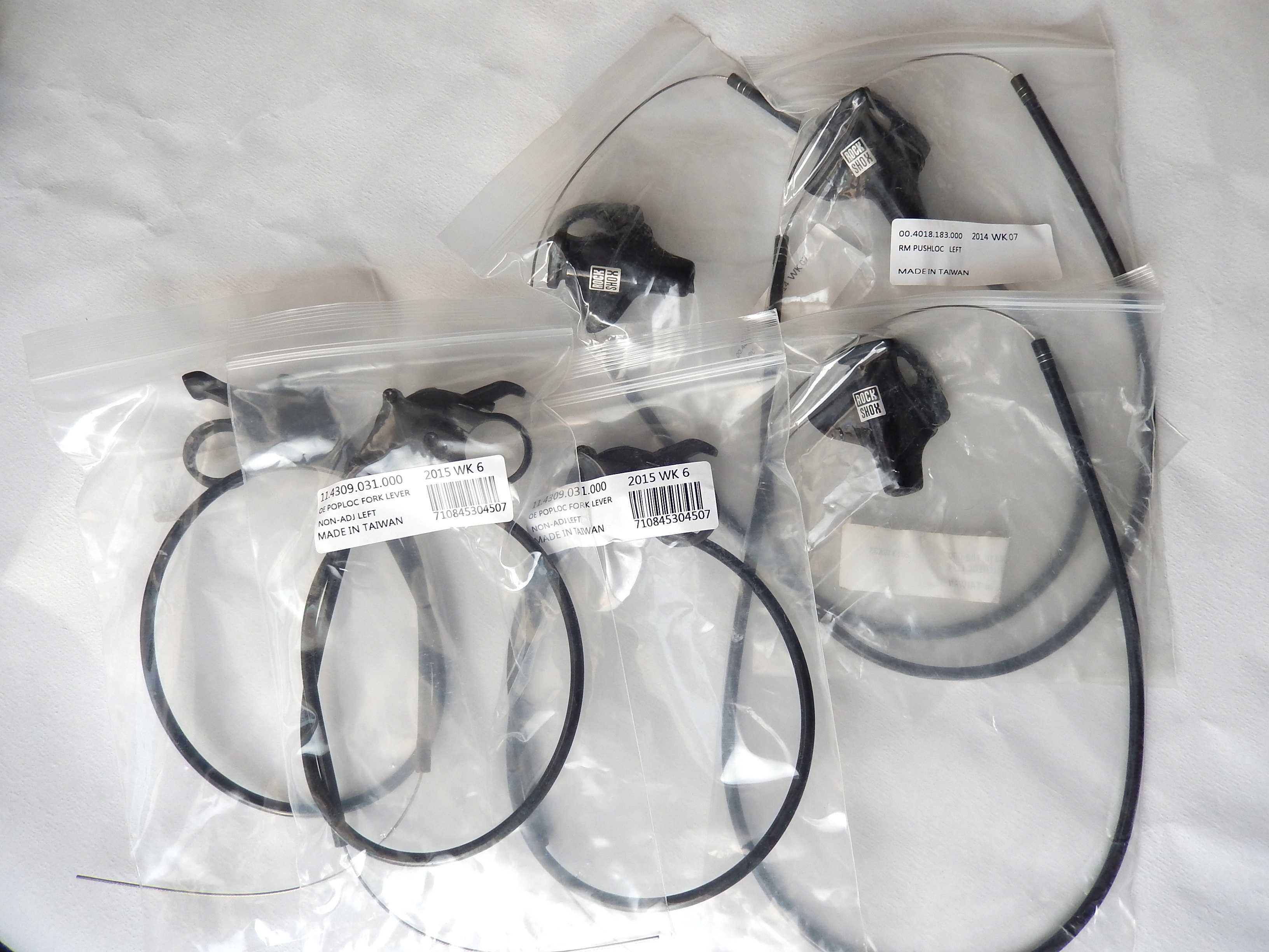 Манетки Rock Shox Poploc / Pushloc / Oneloc / TwistLoc / XLoc