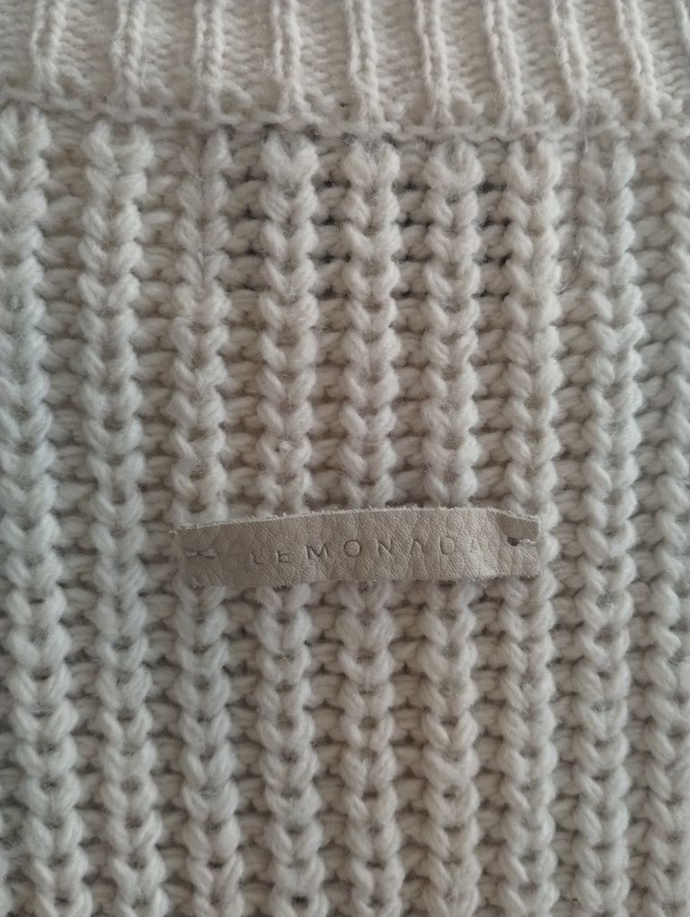 Sweter LeMonada oversize z wełną i wiskozą