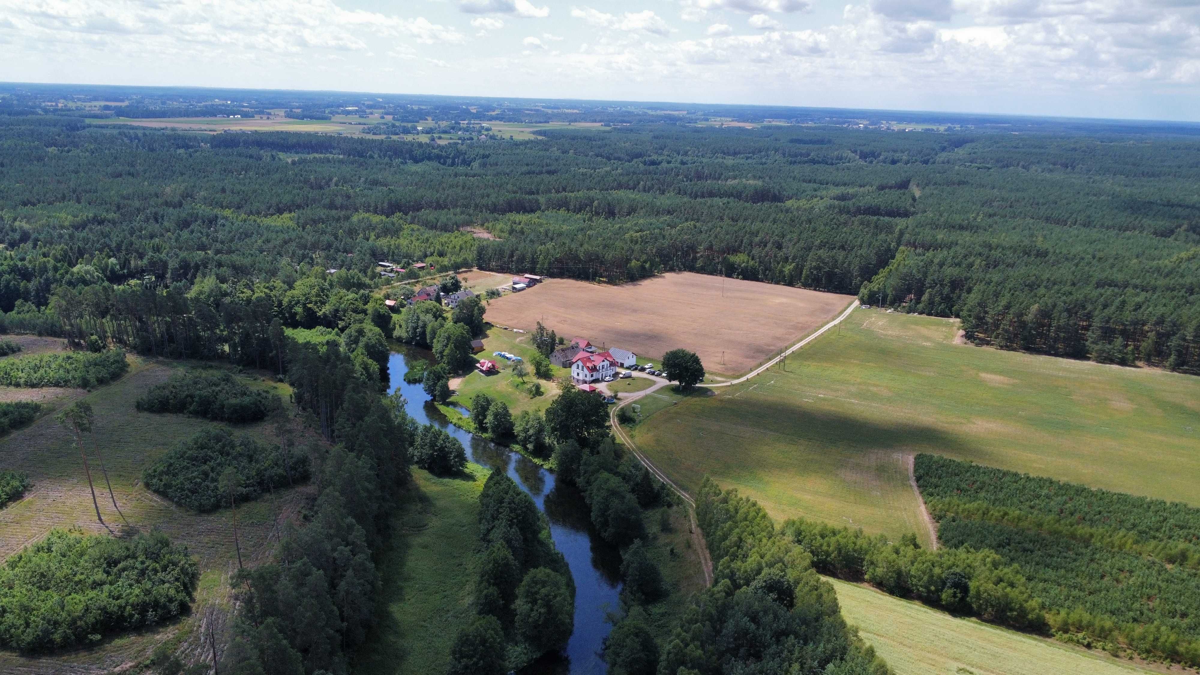 domek letniskowy nad rzeką Wdą, noclegi, Zacisze nad Wdą