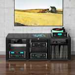 Szafka RTV audio na winyle na subwoofer pod telewizor stolik hifi FOS