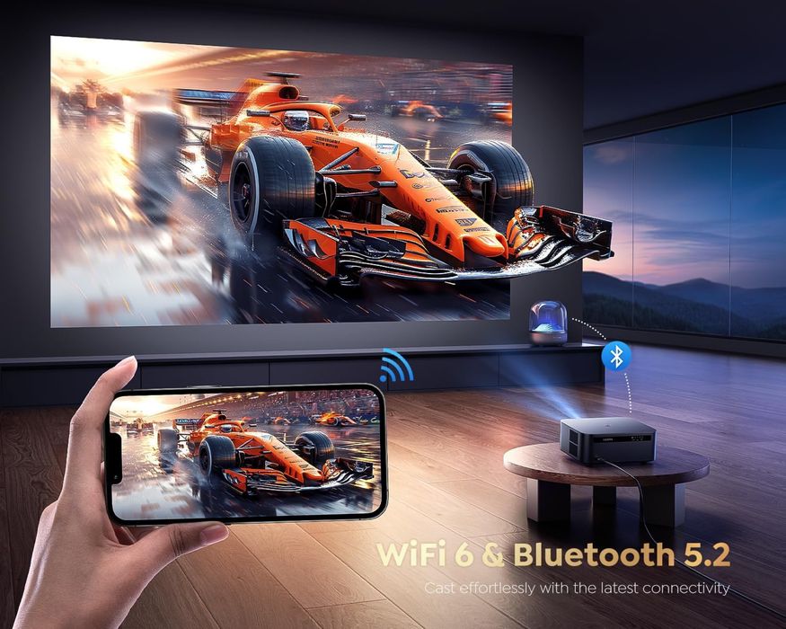 Projetor Putrims K12 - 4K