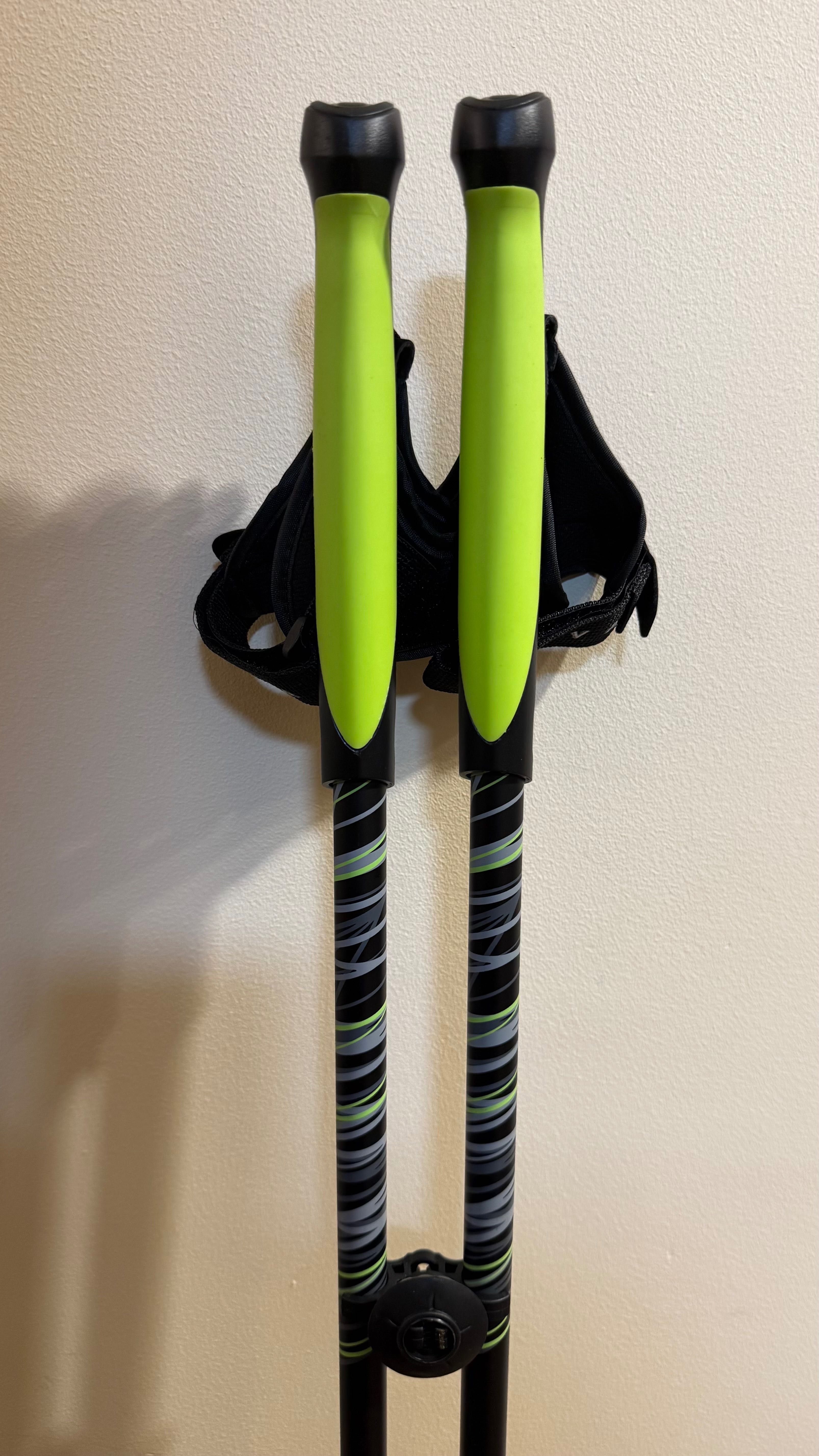 Kije nordic walking KADVA Raylan karbonowe, tylko 170g! szare, 125 cm