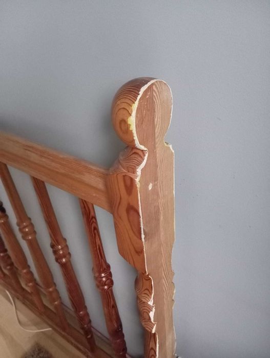 balustrada drewniana