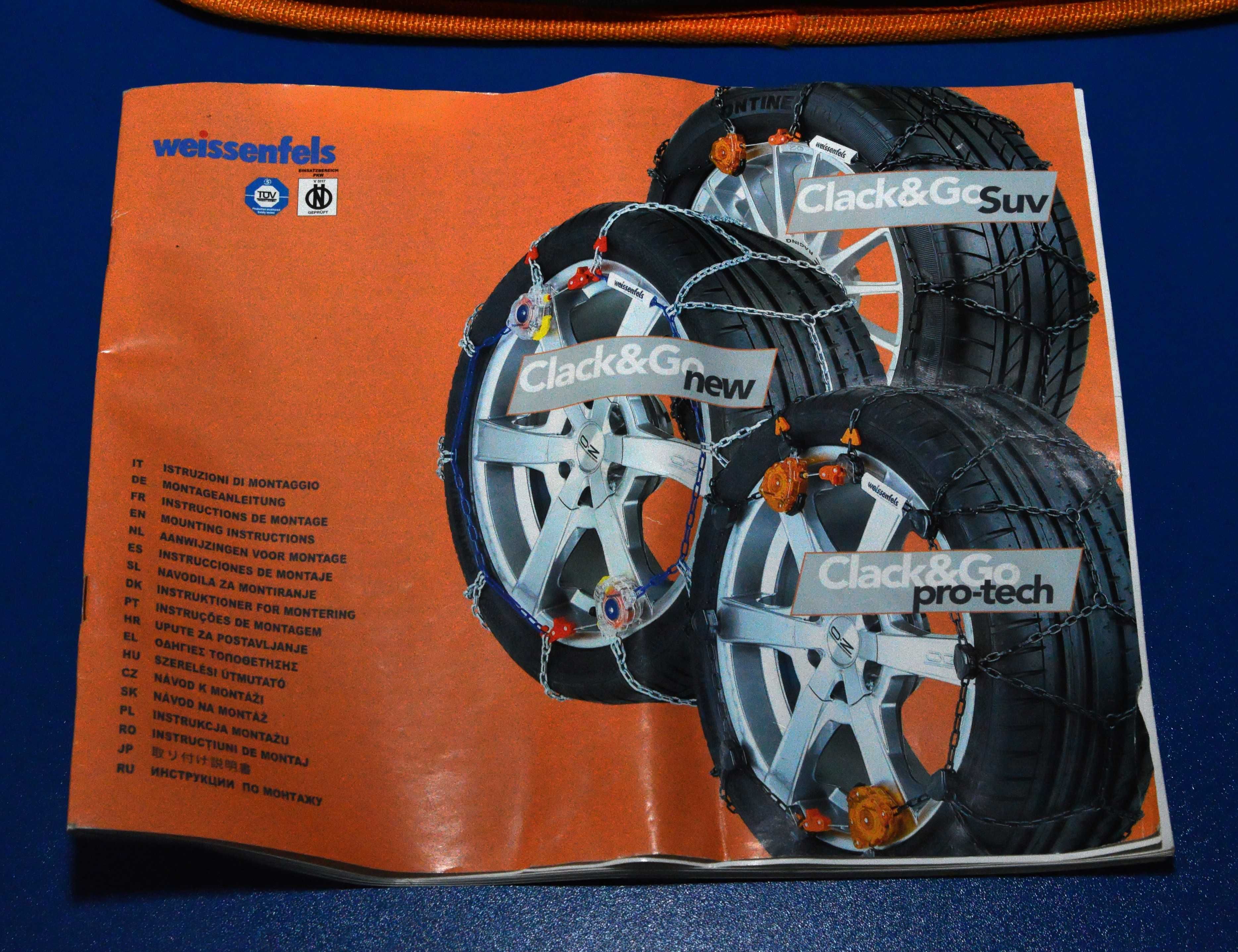 Łańcuchy śniegowe Waissenfels Clack&Go SUV RTS 7