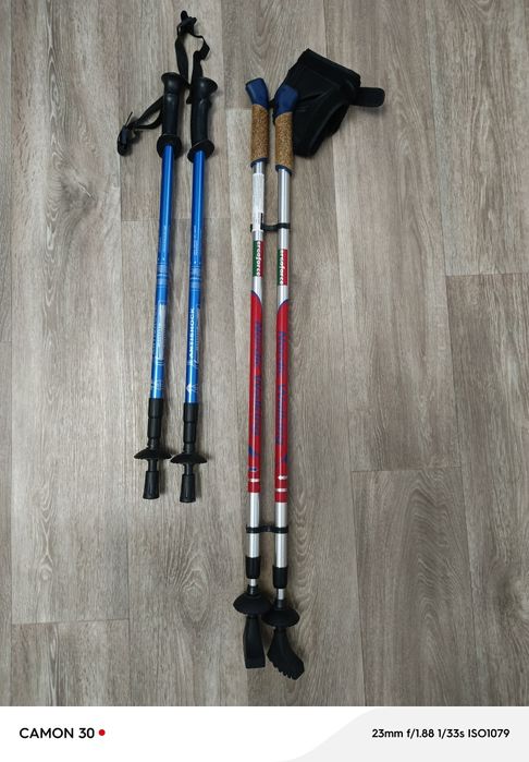 Палки трекинговые для скандинавской ходьбы