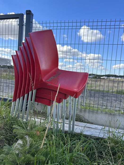 Krzesła retro 6 sztuk