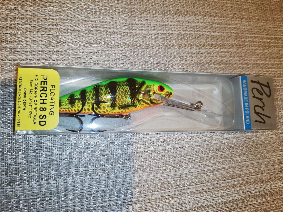 Wobler salmo perch 8cm sdr HFT