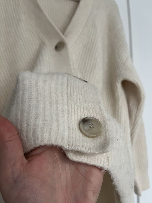 &other stories kardigan alpaka wełna