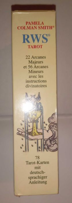 Tarot de Rider Waite ilustrações de Pamela Colman Smith. Um Baralho XL