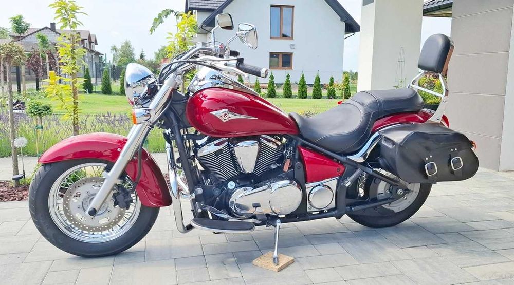 Kawasaki VN 900 Classic EUROPA bezwypadkowy VULCAN TRANSPORT