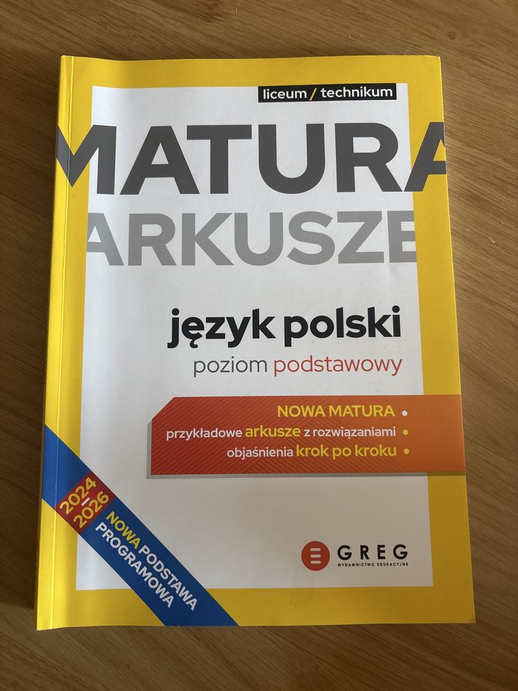 Arkusze maturalne język polski podstawa