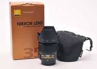 Nikon 35mm f1.8 G ED  Excelente estado