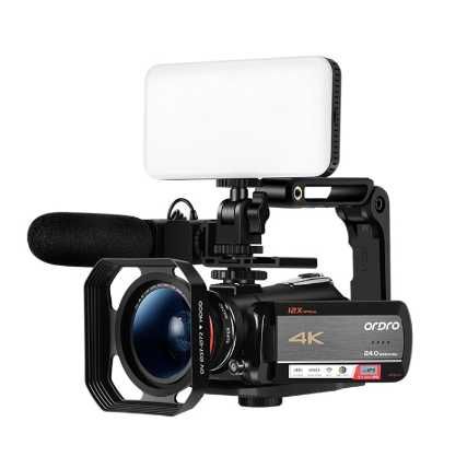 Camera Camcorder ORDRO AC5, 4K HD Night Vision WiFi