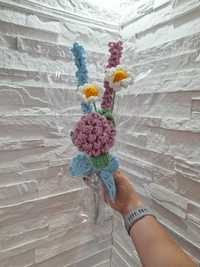 Bukiet kwiatków -ręcznie robiony
