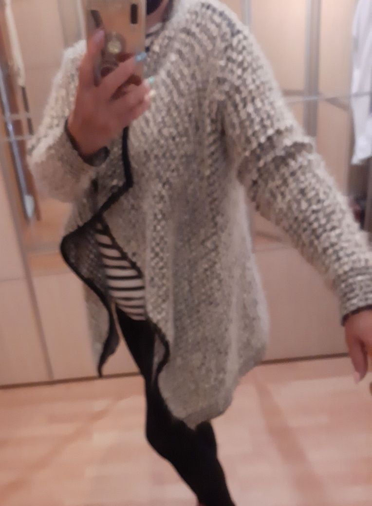 Kardigan sweter narzutka L XL