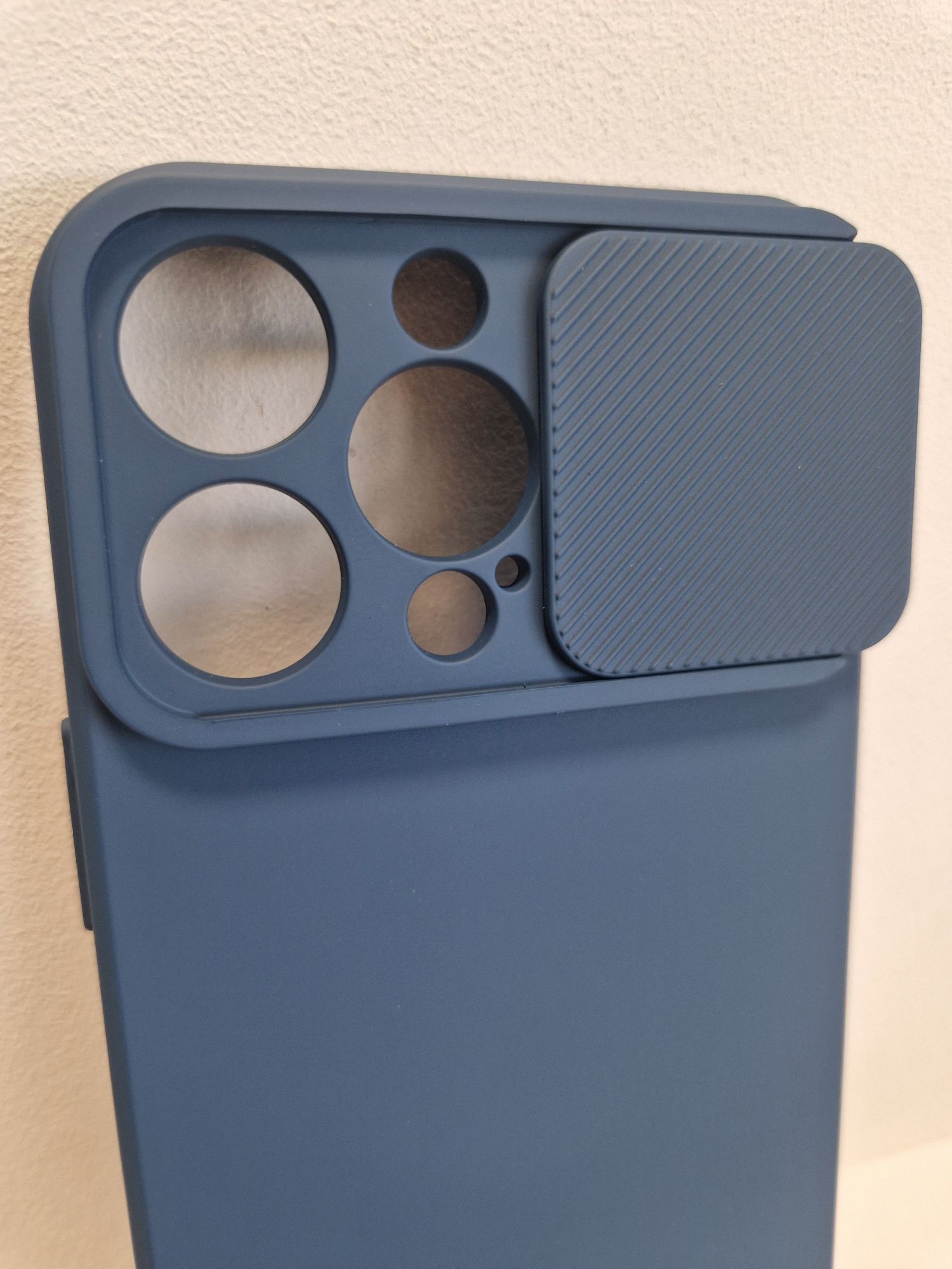 Camshield Soft do Iphone 14 Pro Max Granatowy