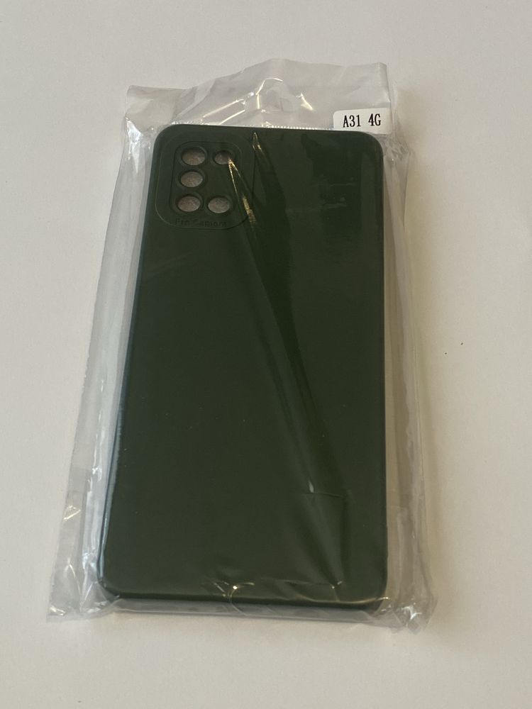 Чехол Samsung A31 / A315 Плотний протиударний з Мікрофіброю