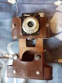 Старинный фотоапорат смена