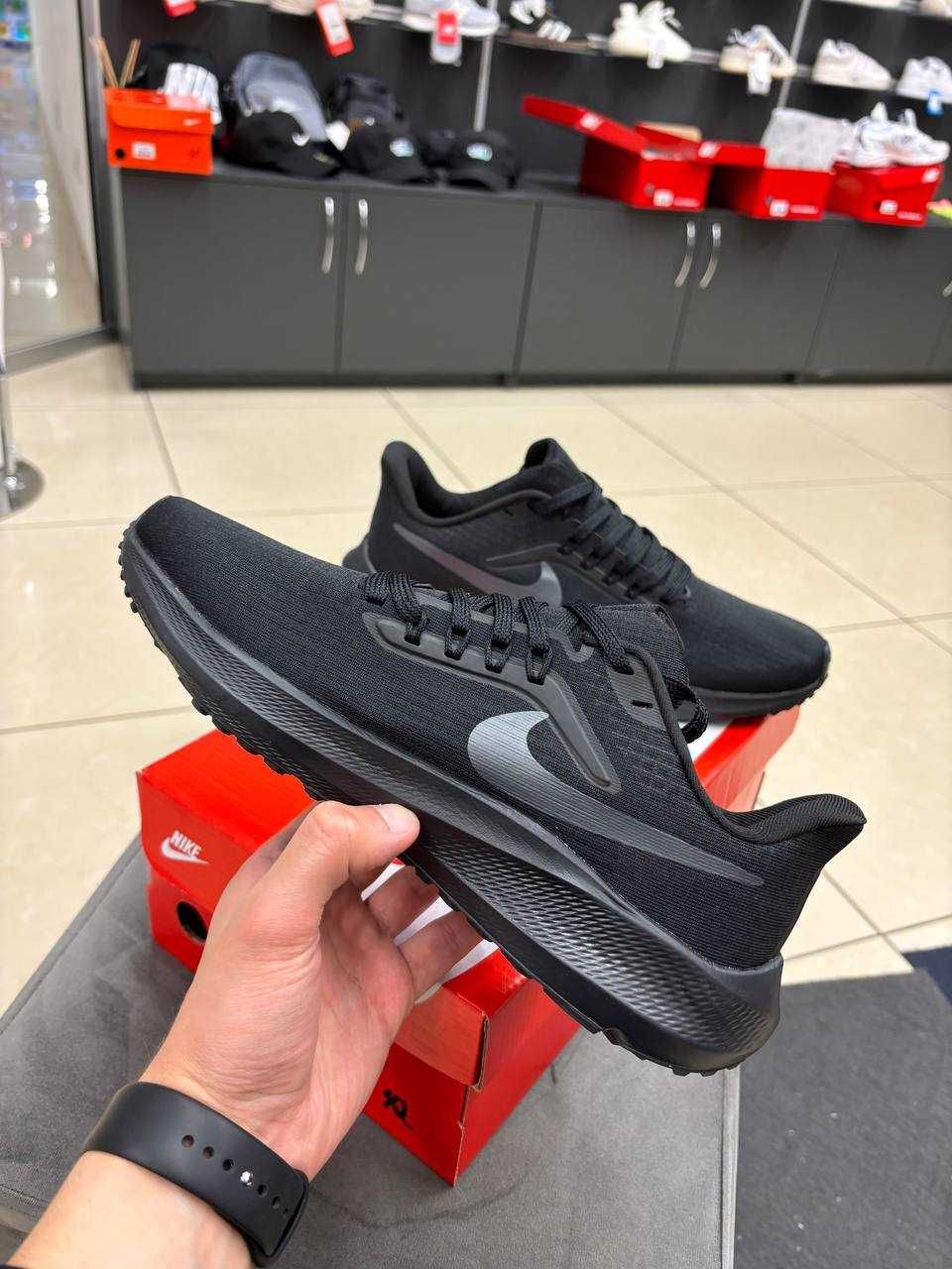 Чоловічі кросівки Nike Zoom Pegasus Black (41-45) найк зум