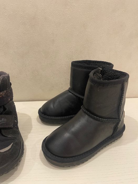 Угги натуральна шкіра для хлопчика 28 розмір 17?см