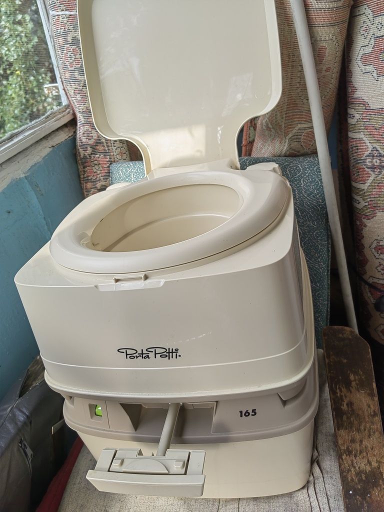 Біотуалет Thetford Porta Potti 165 Luxe+комплект рідин