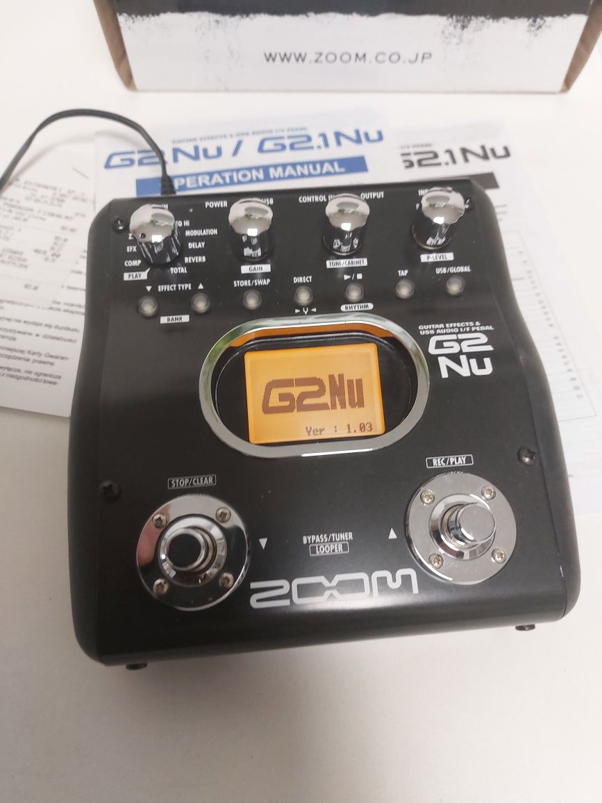 Multiefekt gitarowy zoom G2