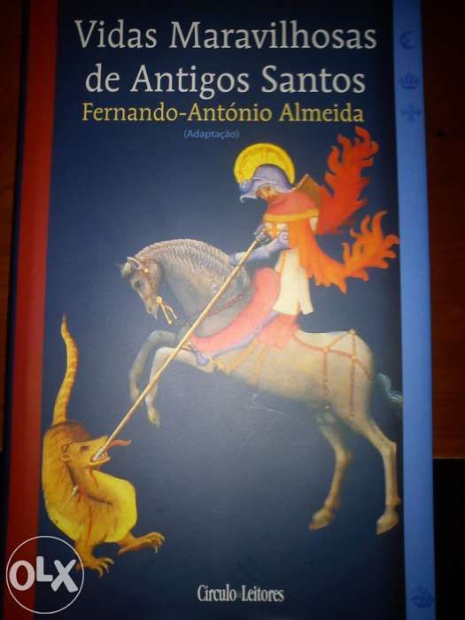 Livro "Vidas Maravilhosas de Antigos Santos"