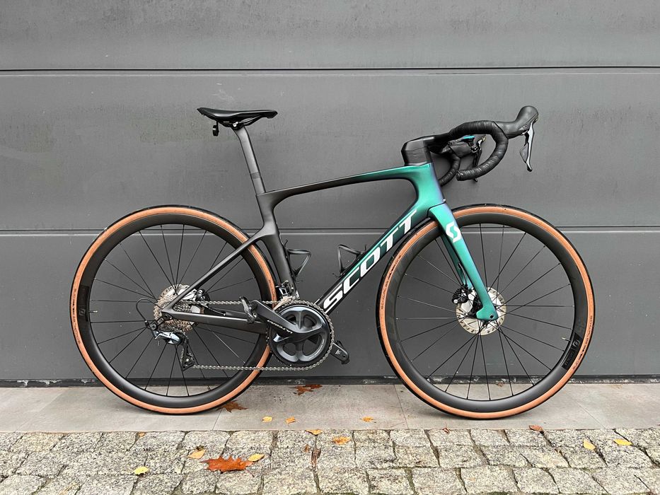 Rower Szosowy Scott Foil Ultegra, Aero Kola karbon - rozmiar S