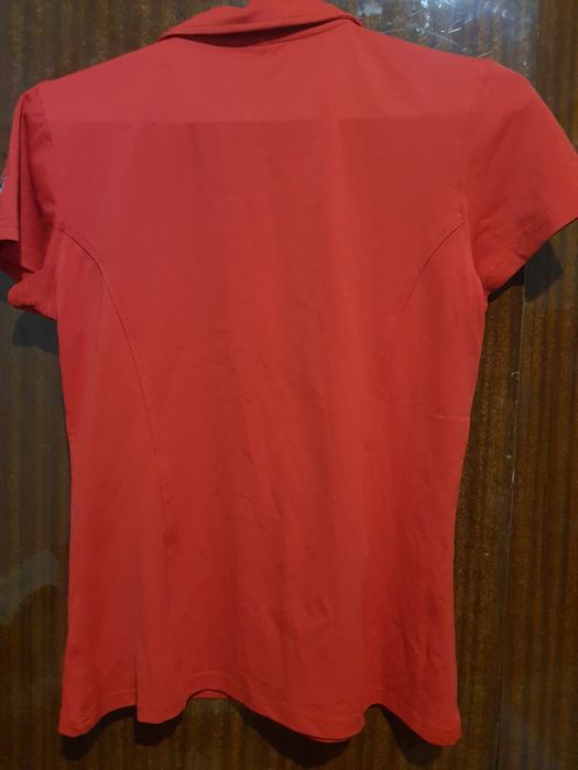 Фтболка поло помаранчева