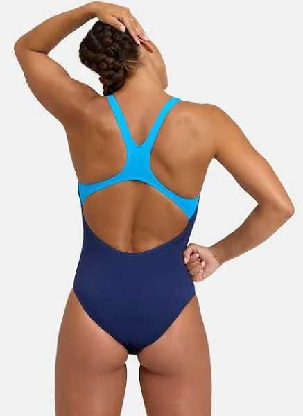 ARENA SWIM PRO BACK GRAPHIC Strój kąpielowy jednoczęściowy DAMSKI