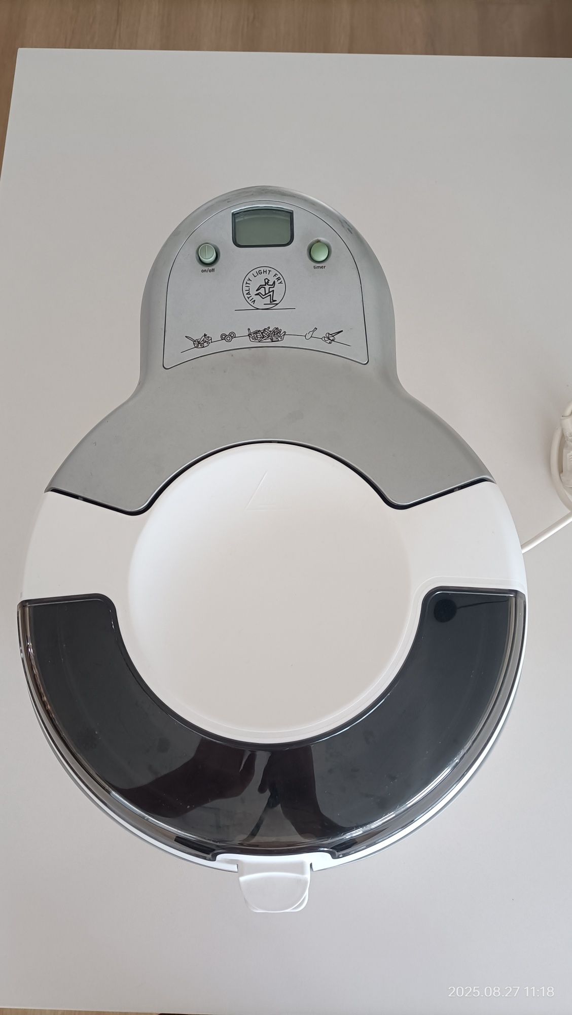 ActiFry Tefal – fritadeira sem óleo (cesto, tampa e filtro novos)