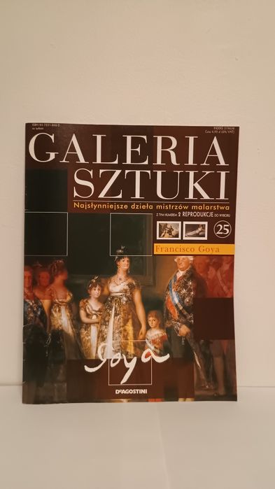 Francisco Goya. Galeria Sztuki. Nr 25.