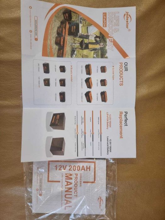 LiFePo4 Аккумуляторы 12V-24V 100 200 300AH для UPS, ИБП и Инверторов