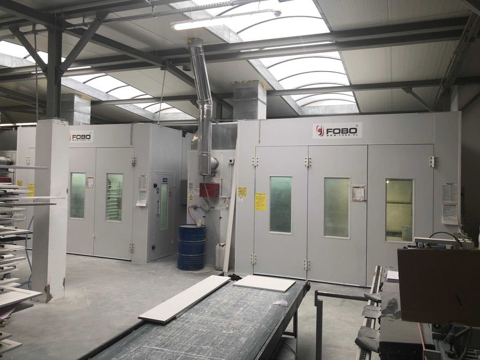 Kabina komora lakiernicza FOBO ściana lakiernia malarnia od ręki !!