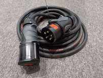 Kabel siłowy gumowy 5x6mm 32A Titanex 5G6 PCE 32A 5P przedłużacz 50m