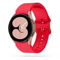 Pasek Iconband Do Galaxy Watch 4 40 / 42 / 44 / 46 Mm Coral Red