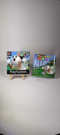 Everybody's golf książeczka instrukcja manual Playstation1 ps1 psx