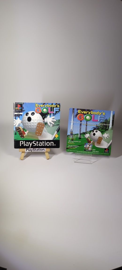 Everybody's golf książeczka instrukcja manual ps1 psx PsOne