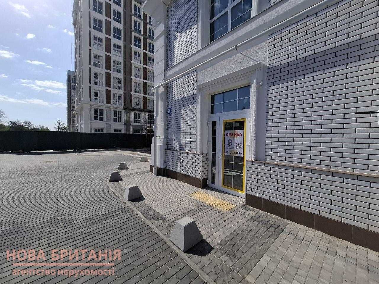 Оренда ФАСАДНОГО приміщення 45.36м²  1 поверх ЖК Оксфорд
