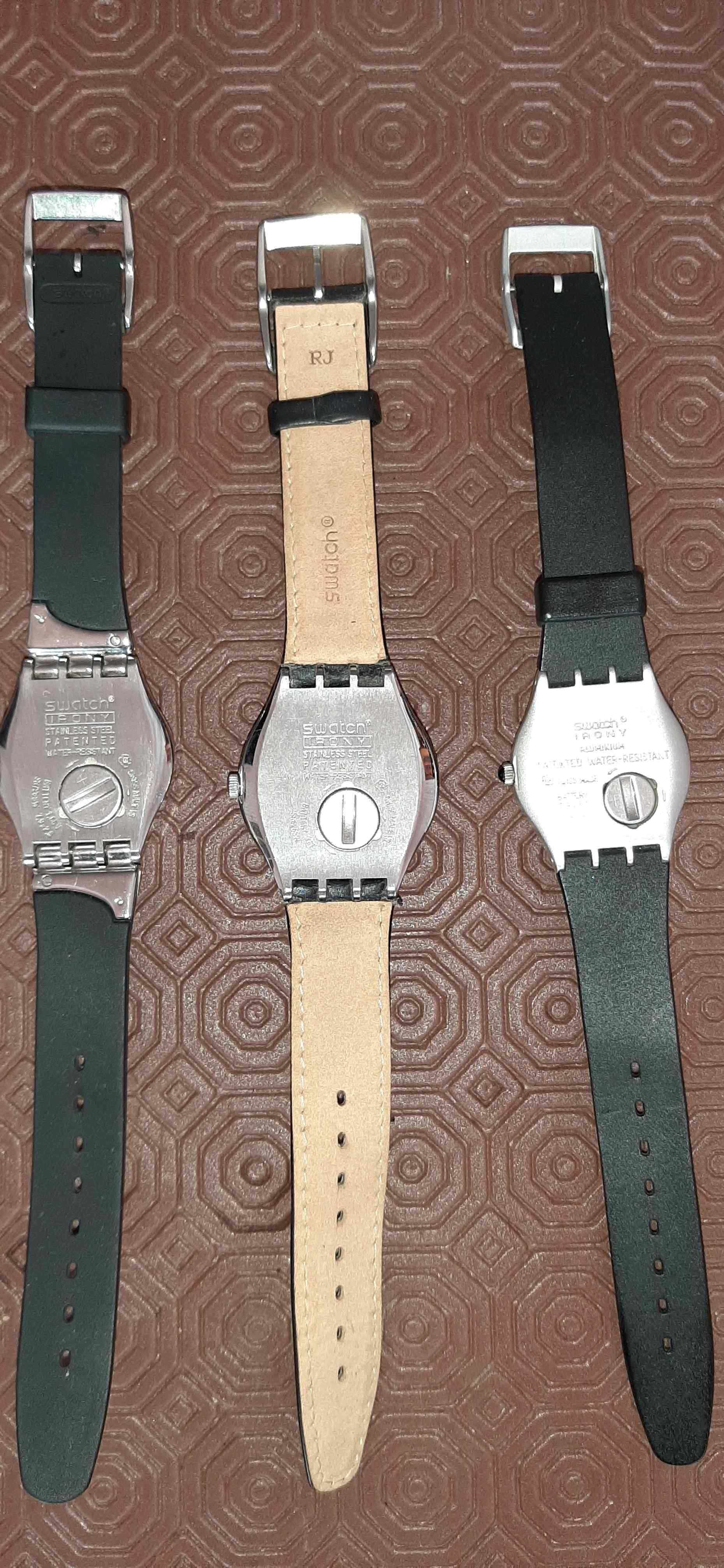 3 SWATCHS Colecionaveis como novos - só €49!!!