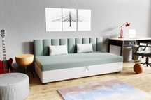 Tapczan Stylowy ŁÓŻKO Sofa Wersalka hotelowa PROMOCJA montaż