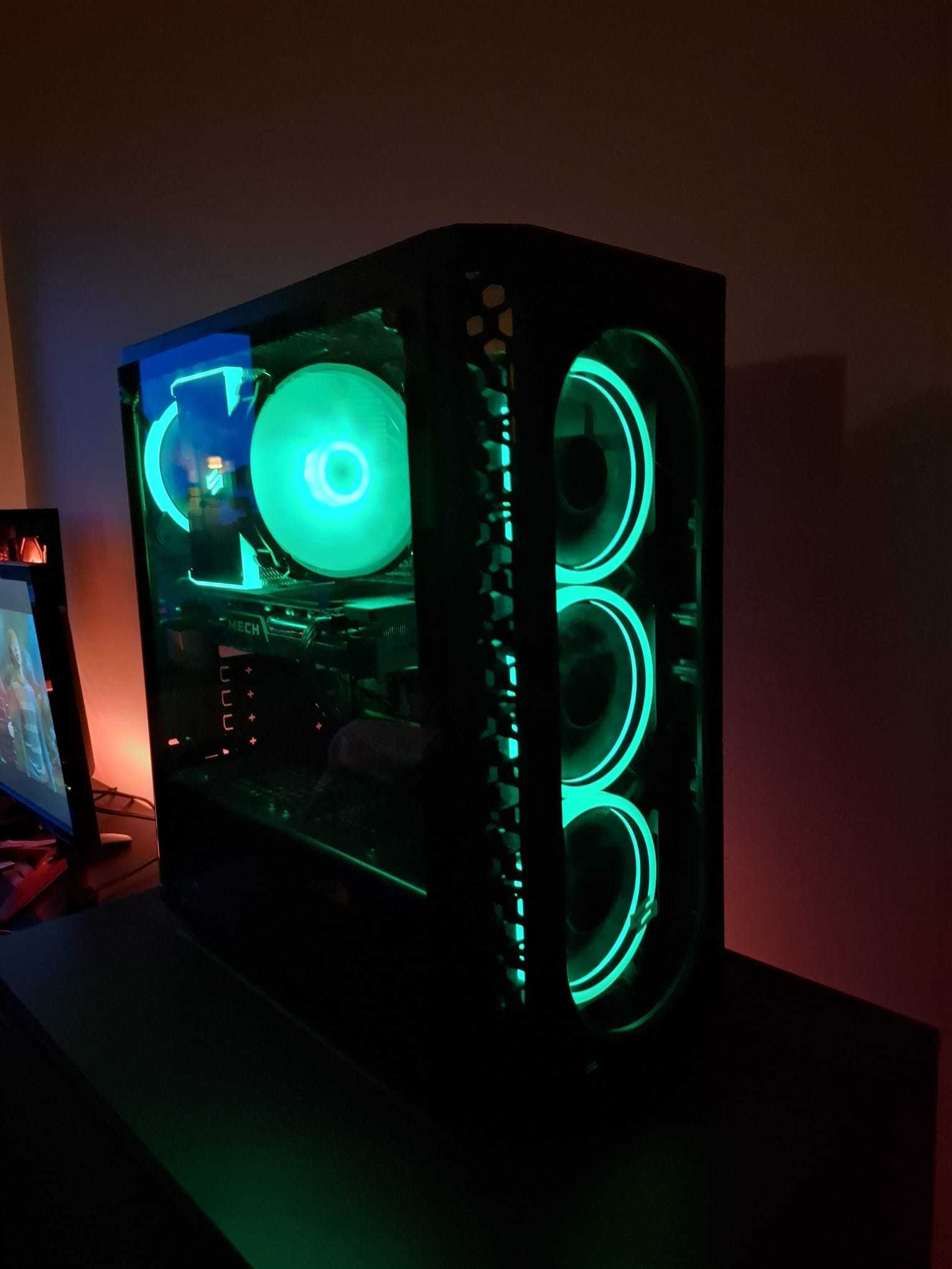 Komputer z 5 5600 i rx 6650 xt + monitor acer 165hz