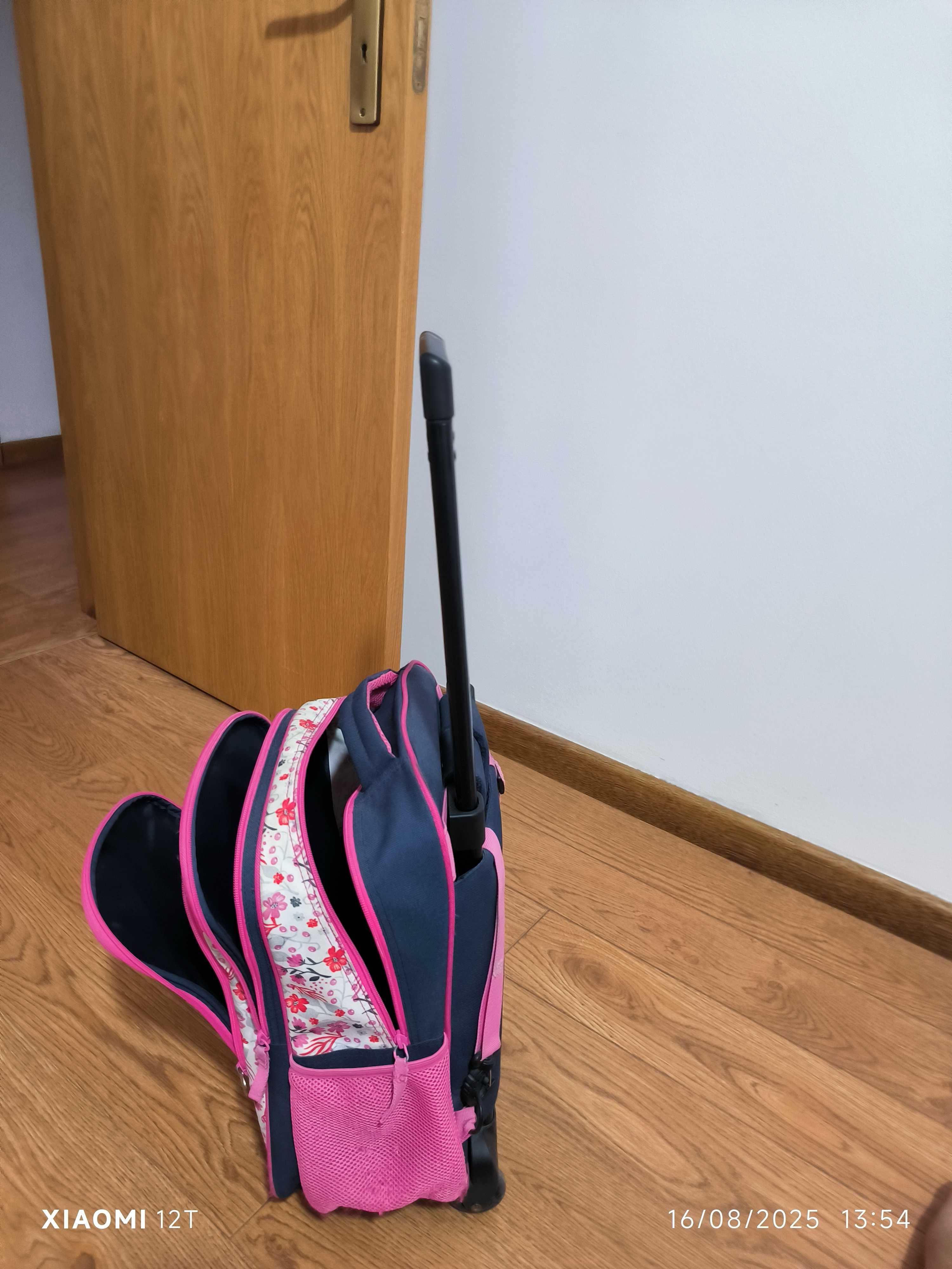 Mochila com rodinhas menina