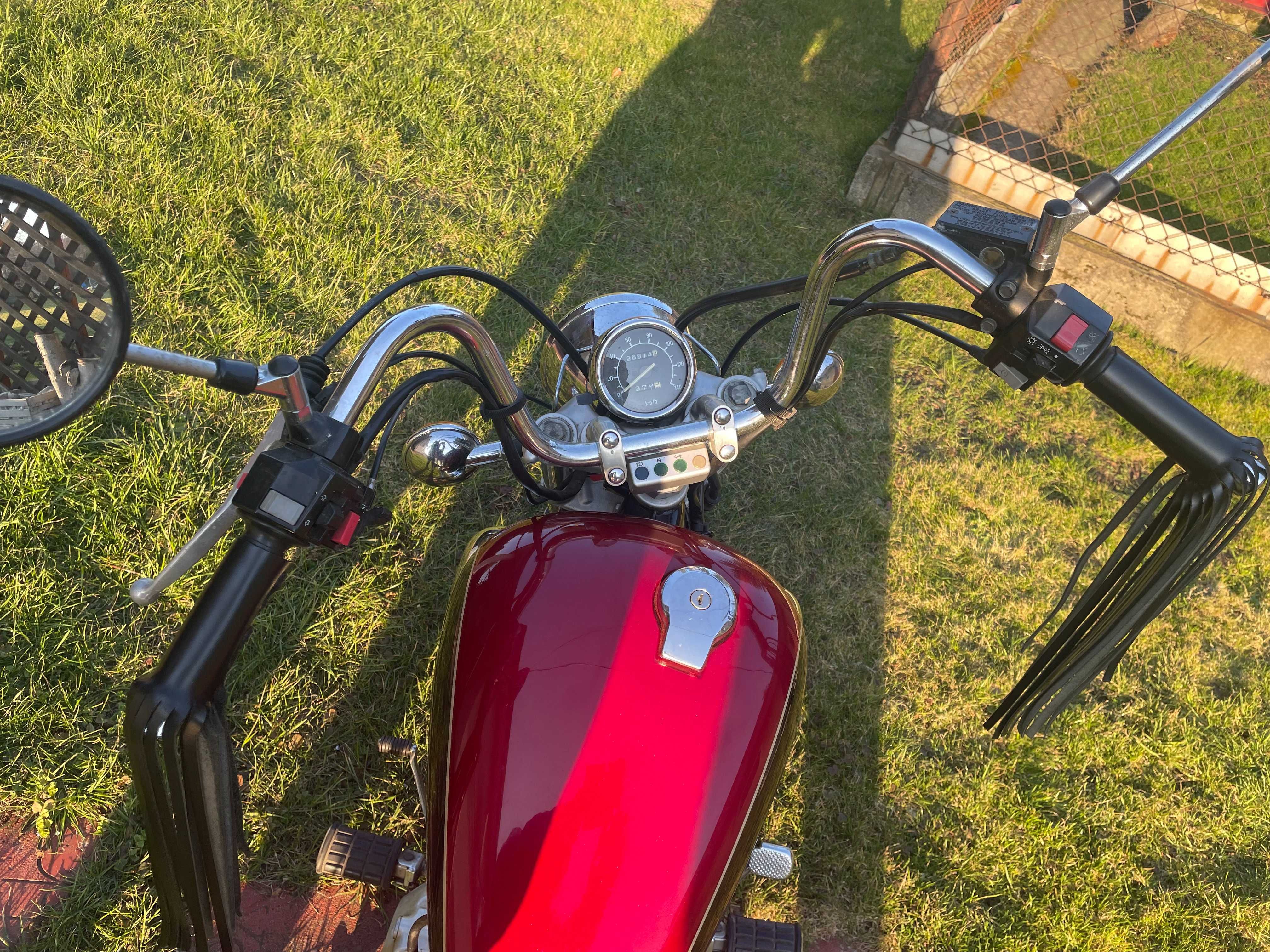 Yamha Virago 125, kat. B, zarejestrowana, 2000 r.