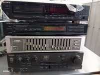 Conjunto de som ,amplificador,Turner,CD,e equalizador