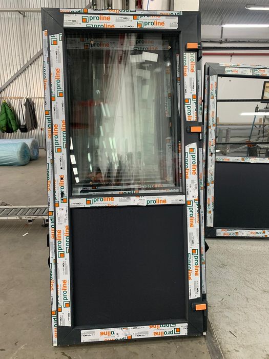 Drzwi pcv nowe do biura sklepu magazynu tarasu 100/2100