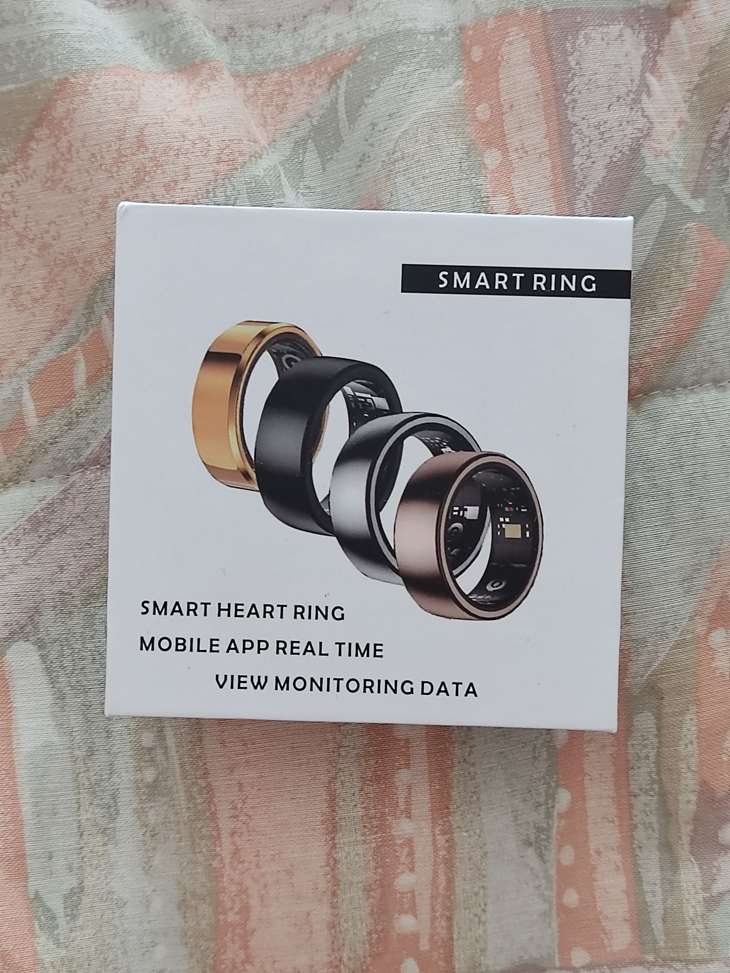 Smart ring dourado