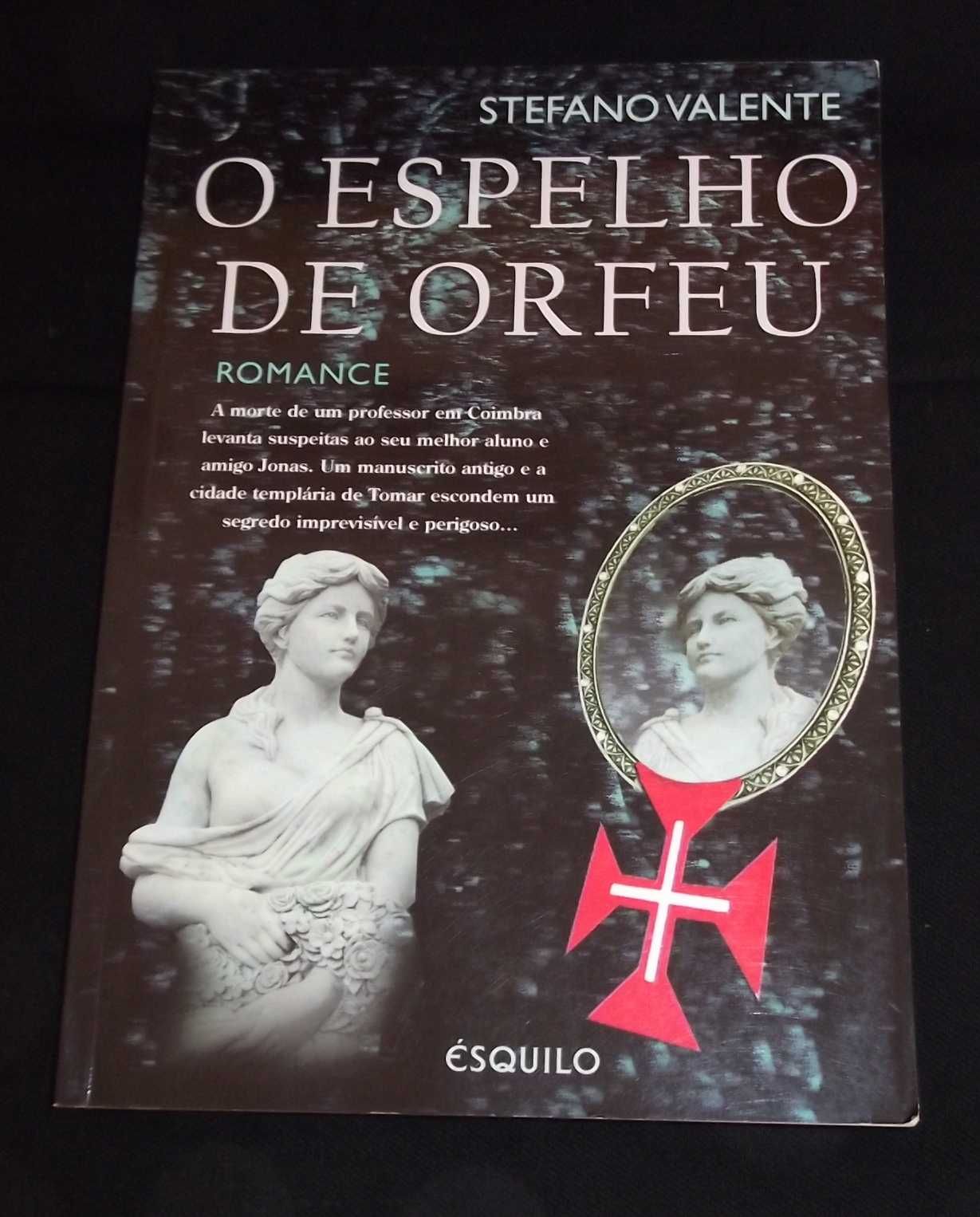 Livro O Espelho de Orfeu Stefano Valente Ésquilo 1ª edição